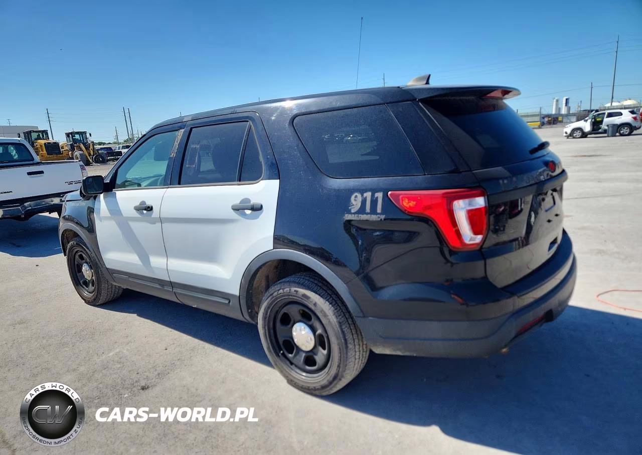 2019 Ford Explorer Police Interceptor VIN:1FM5K8AR0KGB54905 - 2
