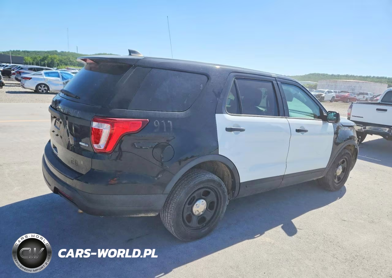 2019 Ford Explorer Police Interceptor VIN:1FM5K8AR0KGB54905 - 3