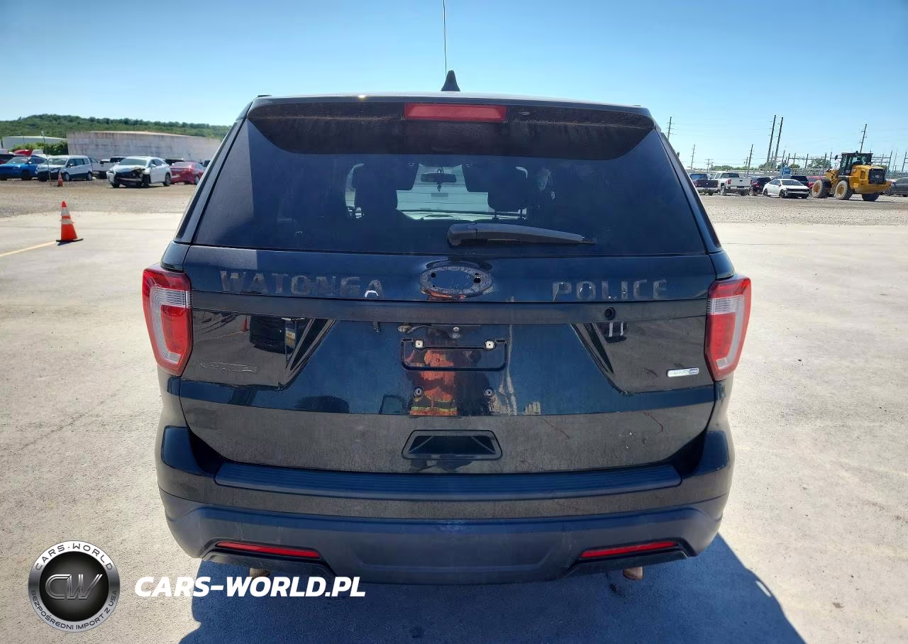 2019 Ford Explorer Police Interceptor VIN:1FM5K8AR0KGB54905 - 6
