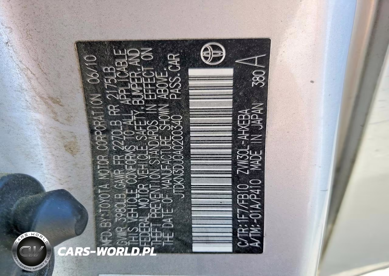 2010 Toyota Prius Ii VIN:JTDKN3DU0A0200340 - 12
