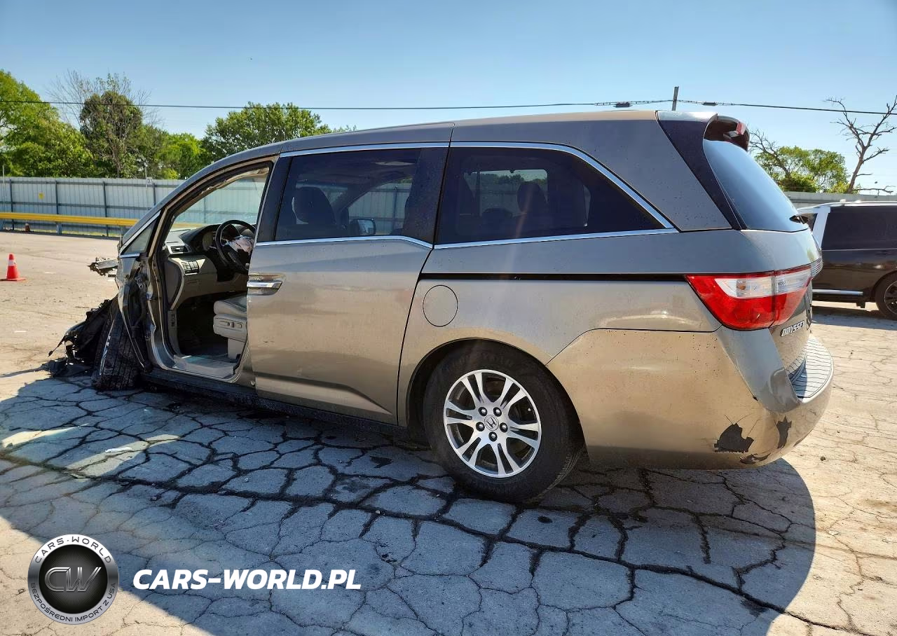 2012 Honda Odyssey Exl VIN:5FNRL5H67CB138984 - 2