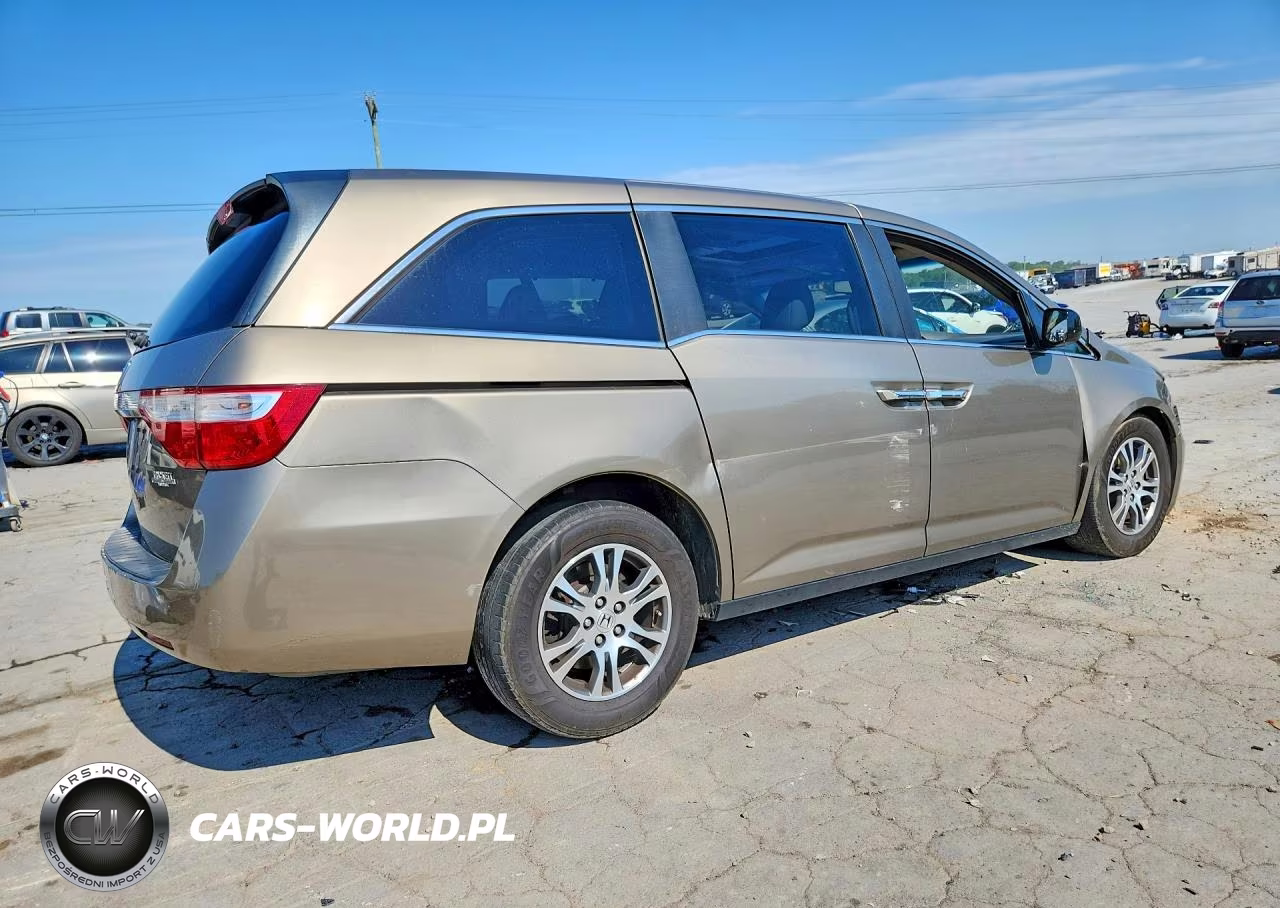 2012 Honda Odyssey Exl VIN:5FNRL5H67CB138984 - 3