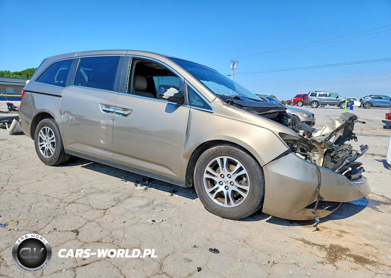 2012 Honda Odyssey Exl VIN:5FNRL5H67CB138984 - 4