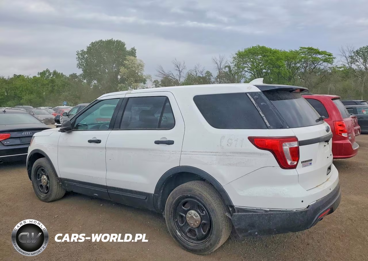 2017 Ford Explorer Police Interceptor VIN:1FM5K8AR7HGD57573 - 2