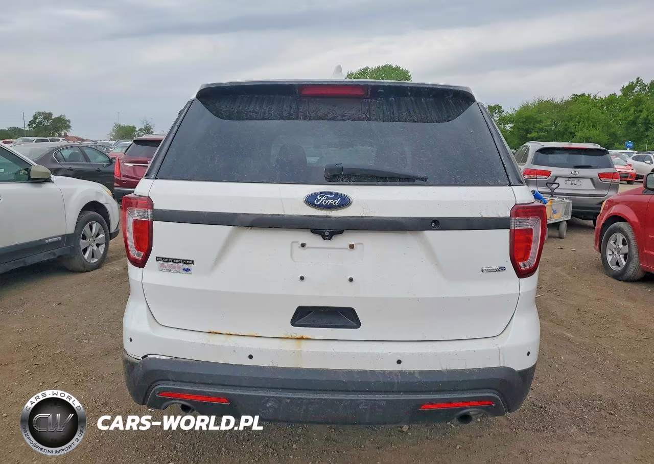 2017 Ford Explorer Police Interceptor VIN:1FM5K8AR7HGD57573 - 6