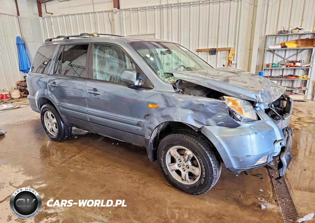 2006 Honda Pilot Ex VIN:2HKYF18716H529901 - 4