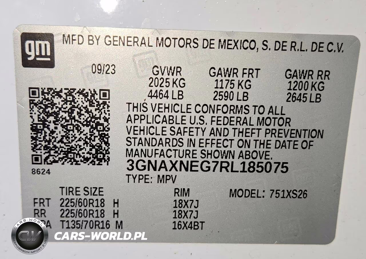 2024 Chevrolet Equinox Premier VIN:3GNAXNEG7RL185075 - 13