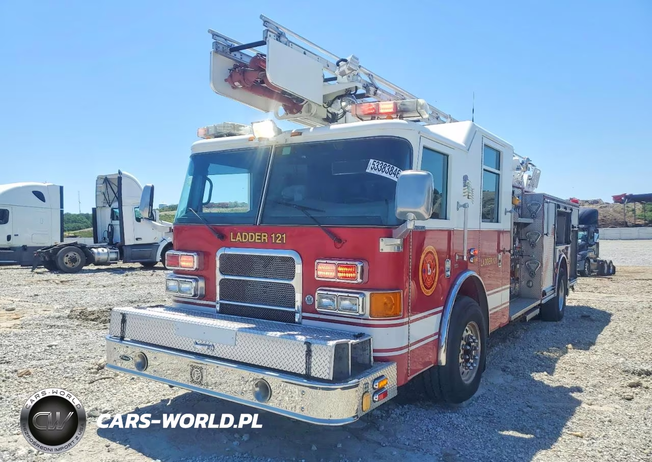 2006 Pierce Enforcer Pumper Fire Truck VIN:4P1CE01A76A006359 - 2