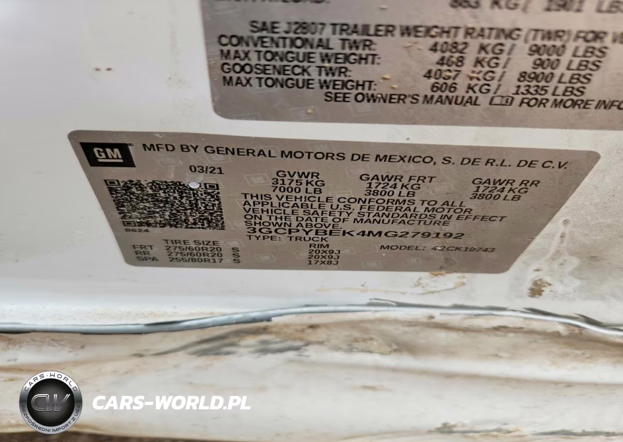 2021 Chevrolet Silverado K1500 Custom VIN:3GCPYBEK4MG279192 - 12