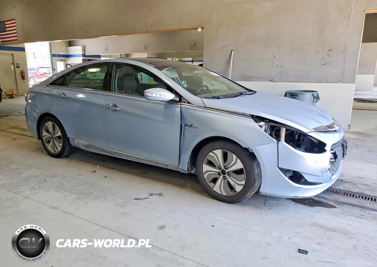 2014 Hyundai Sonata Hybrid VIN:KMHEC4A43EA109491 - 4