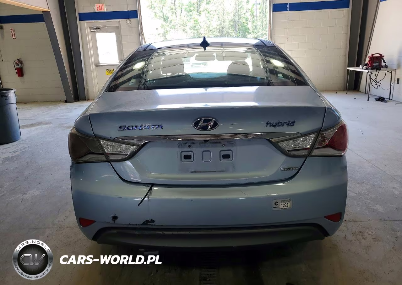 2014 Hyundai Sonata Hybrid VIN:KMHEC4A43EA109491 - 6