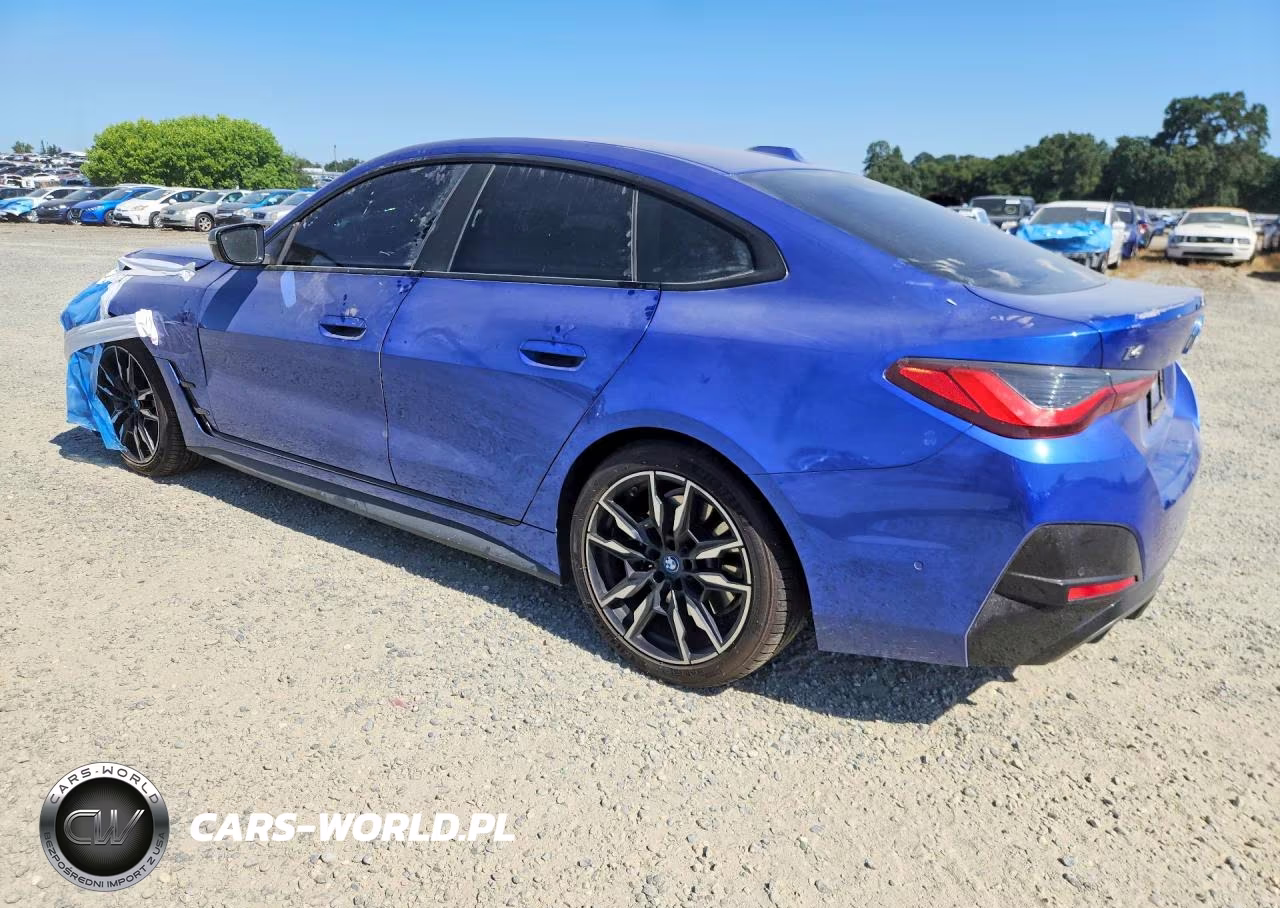 2023 BMW I4 M50 VIN:WBY33AW02PFP23937 - 2