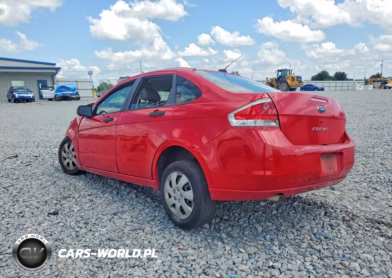2008 Ford Focus S VIN:1FAHP34N98W195567 - 2