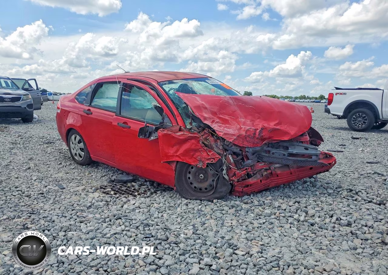 2008 Ford Focus S VIN:1FAHP34N98W195567 - 4