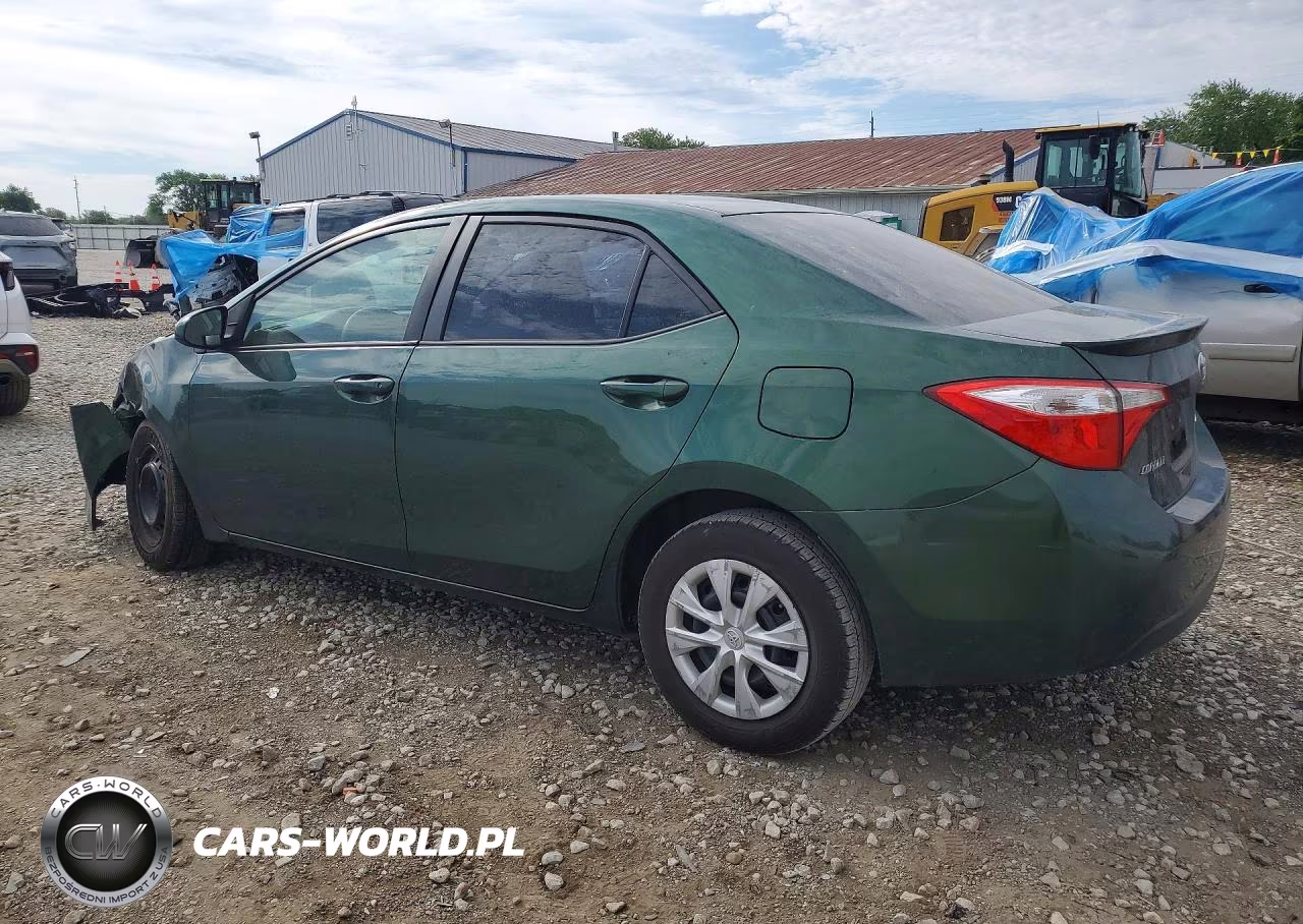 2015 Toyota Corolla Le Eco VIN:2T1BPRHE0FC366533 - 2