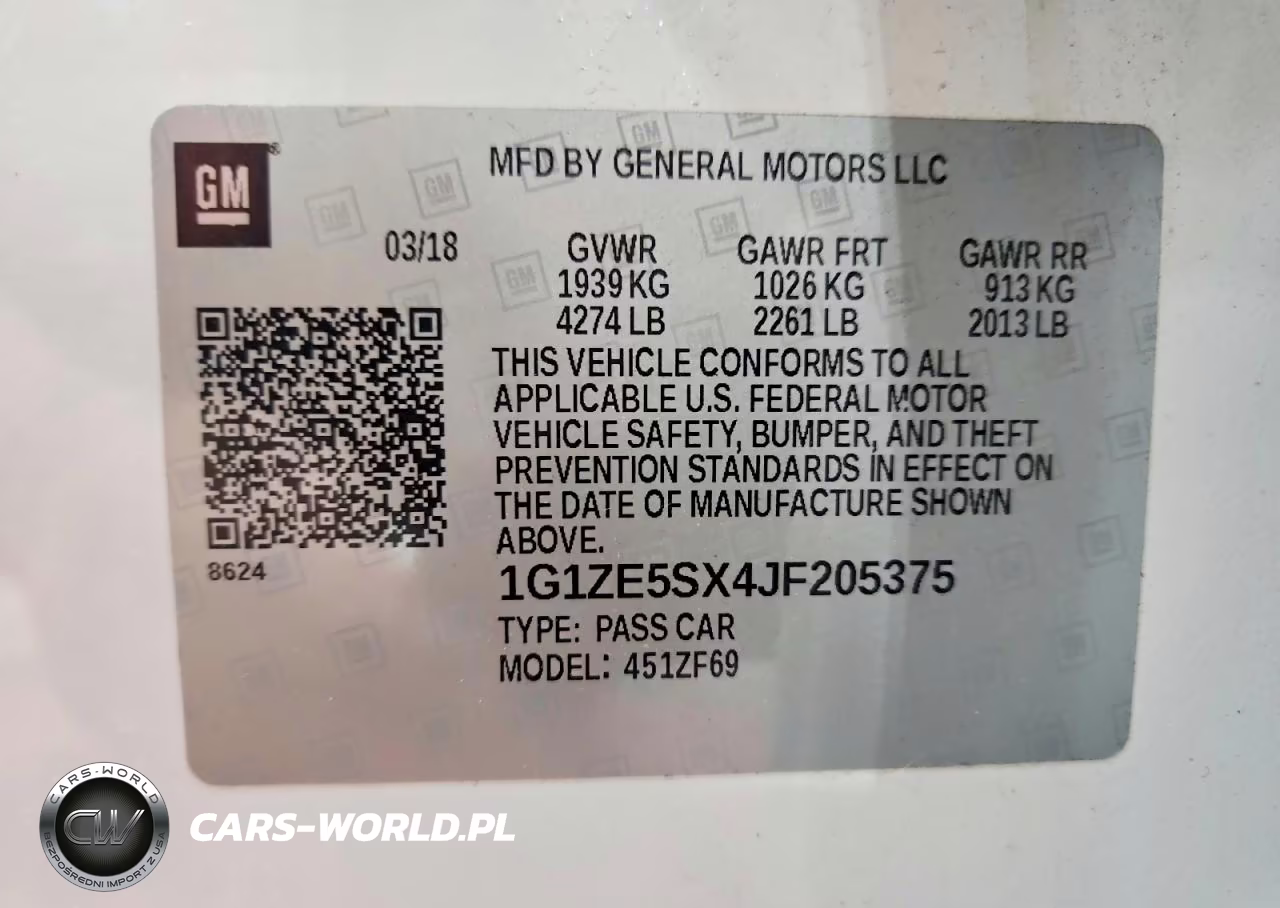 2018 Chevrolet Malibu Premier VIN:1G1ZE5SX4JF205375 - 12