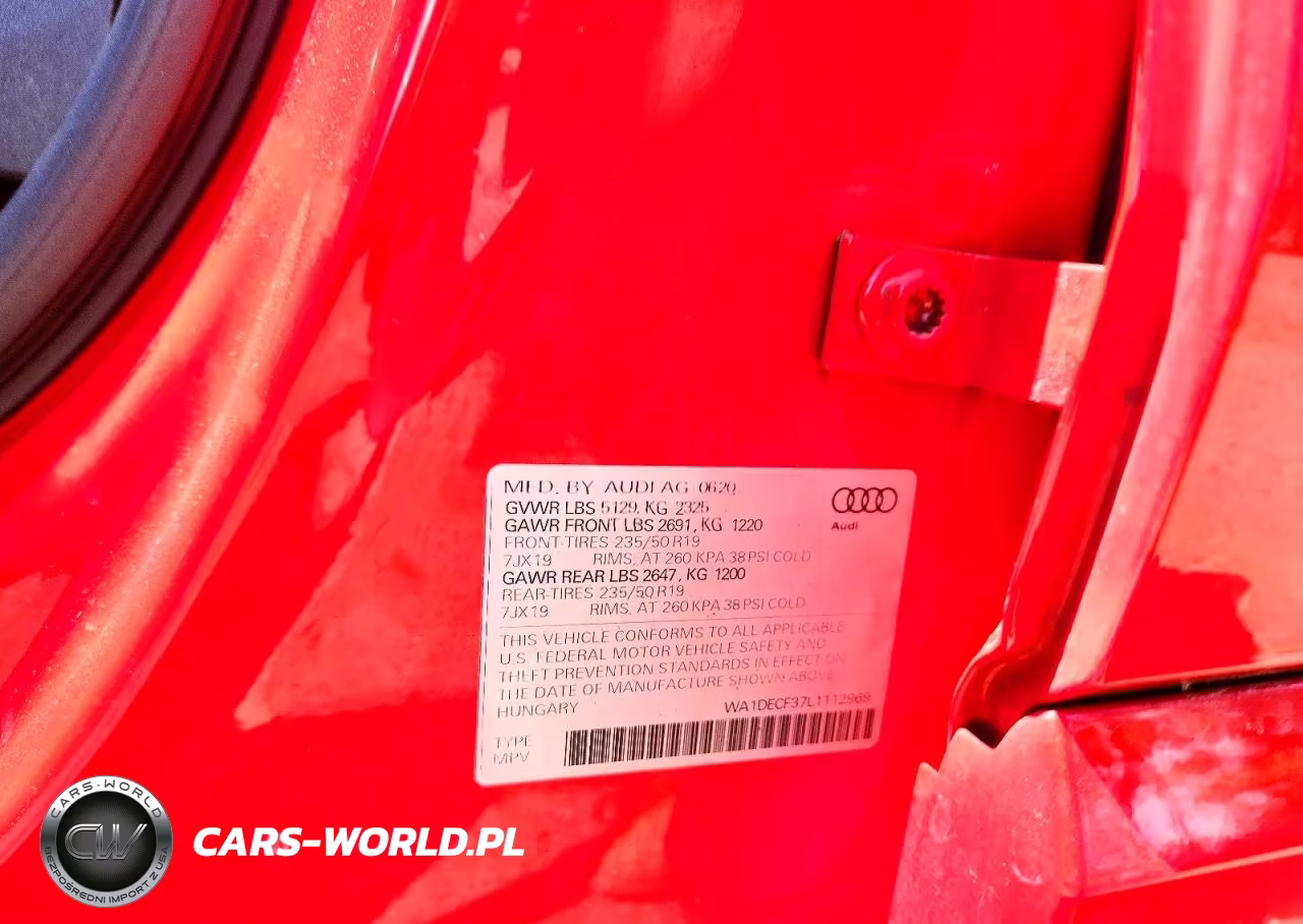 2020 Audi Q3 Premium S Line VIN:WA1DECF37L1112969 - 13