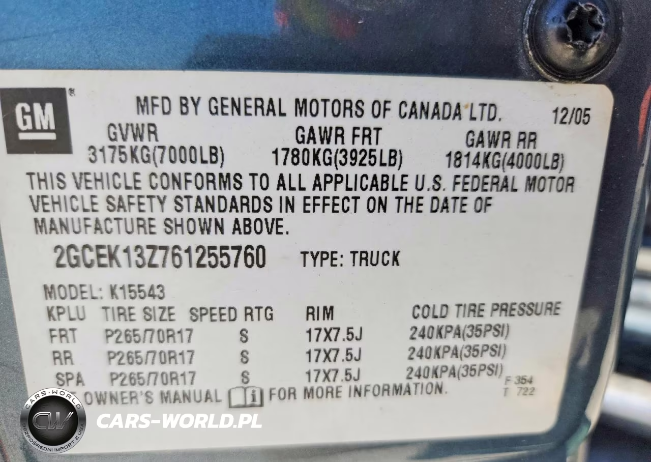 2006 Chevrolet Silverado K1500 VIN:2GCEK13Z761255760 - 12