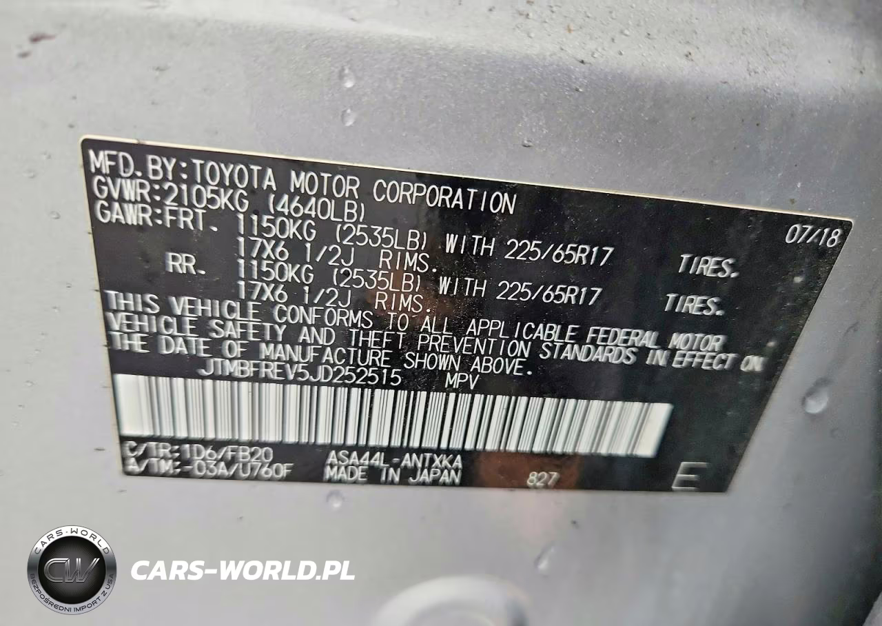 2018 Toyota Rav4 Le VIN:JTMBFREV5JD252515 - 13