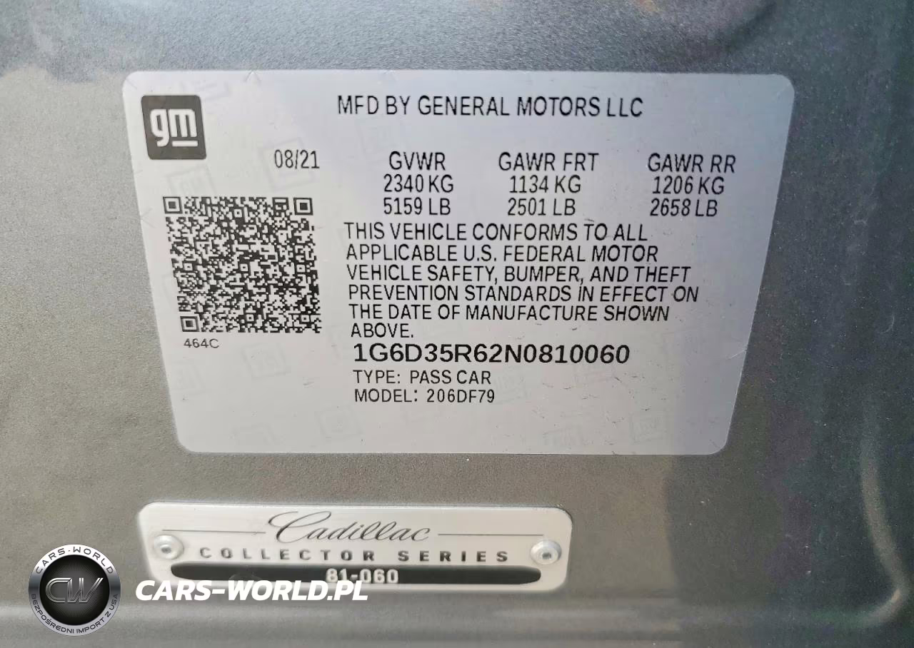 2022 Cadillac Ct5-V Blackwing VIN:1G6D35R62N0810060 - 12