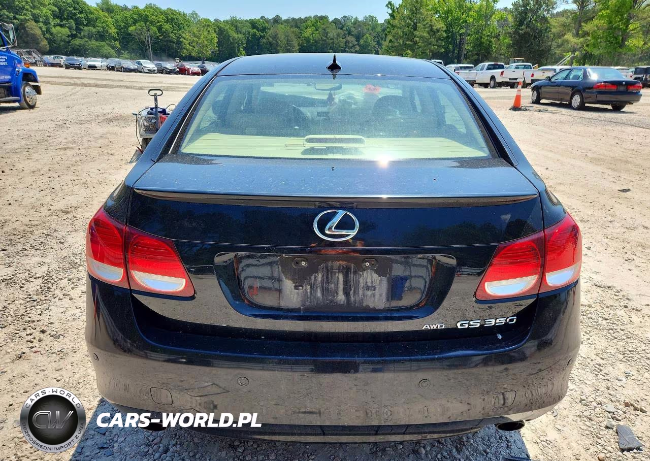 2011 Lexus Gs 350 VIN:JTHCE1KS9B0030893 - 6