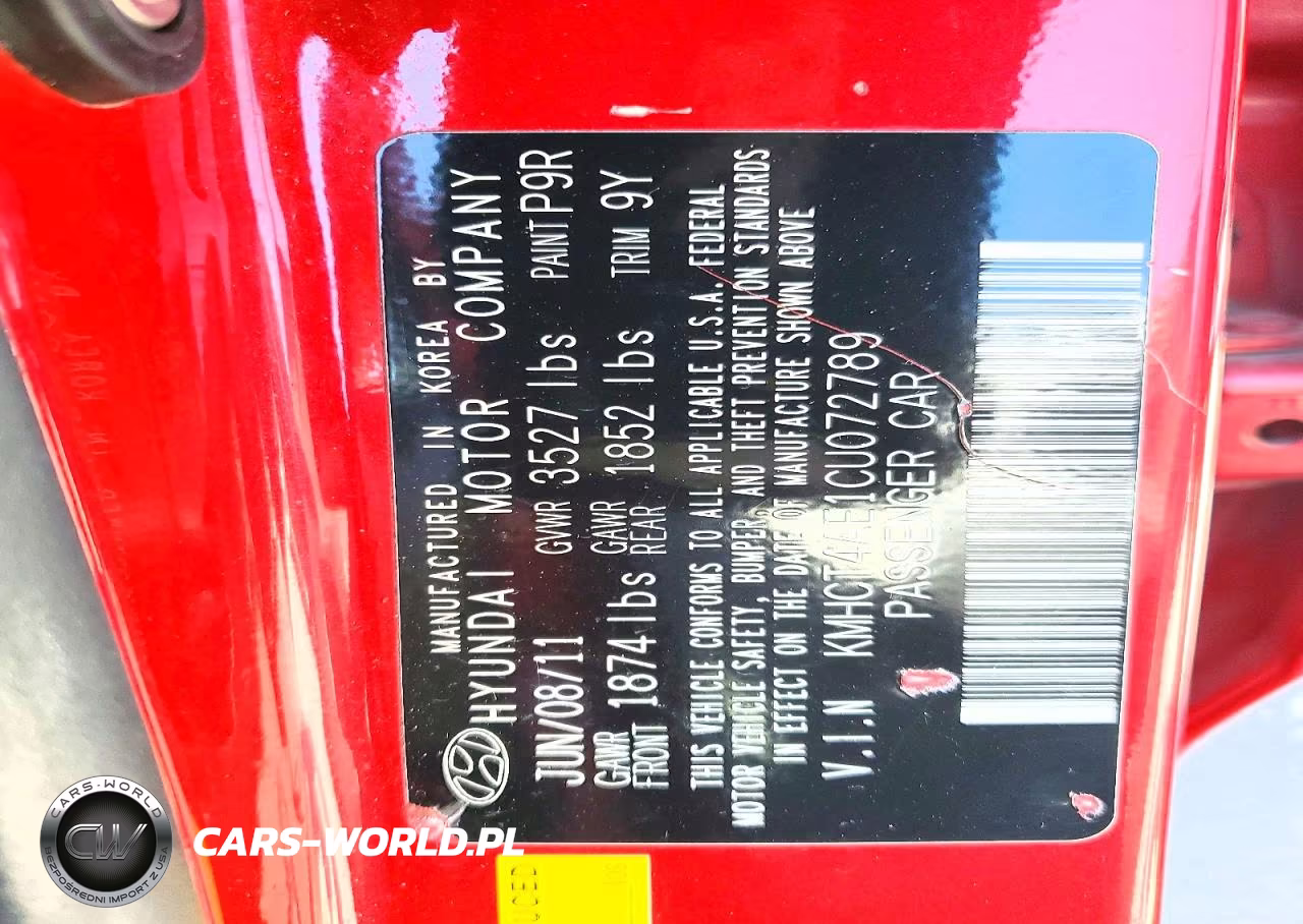 2012 Hyundai Accent Gls VIN:KMHCT4AE1CU072789 - 13