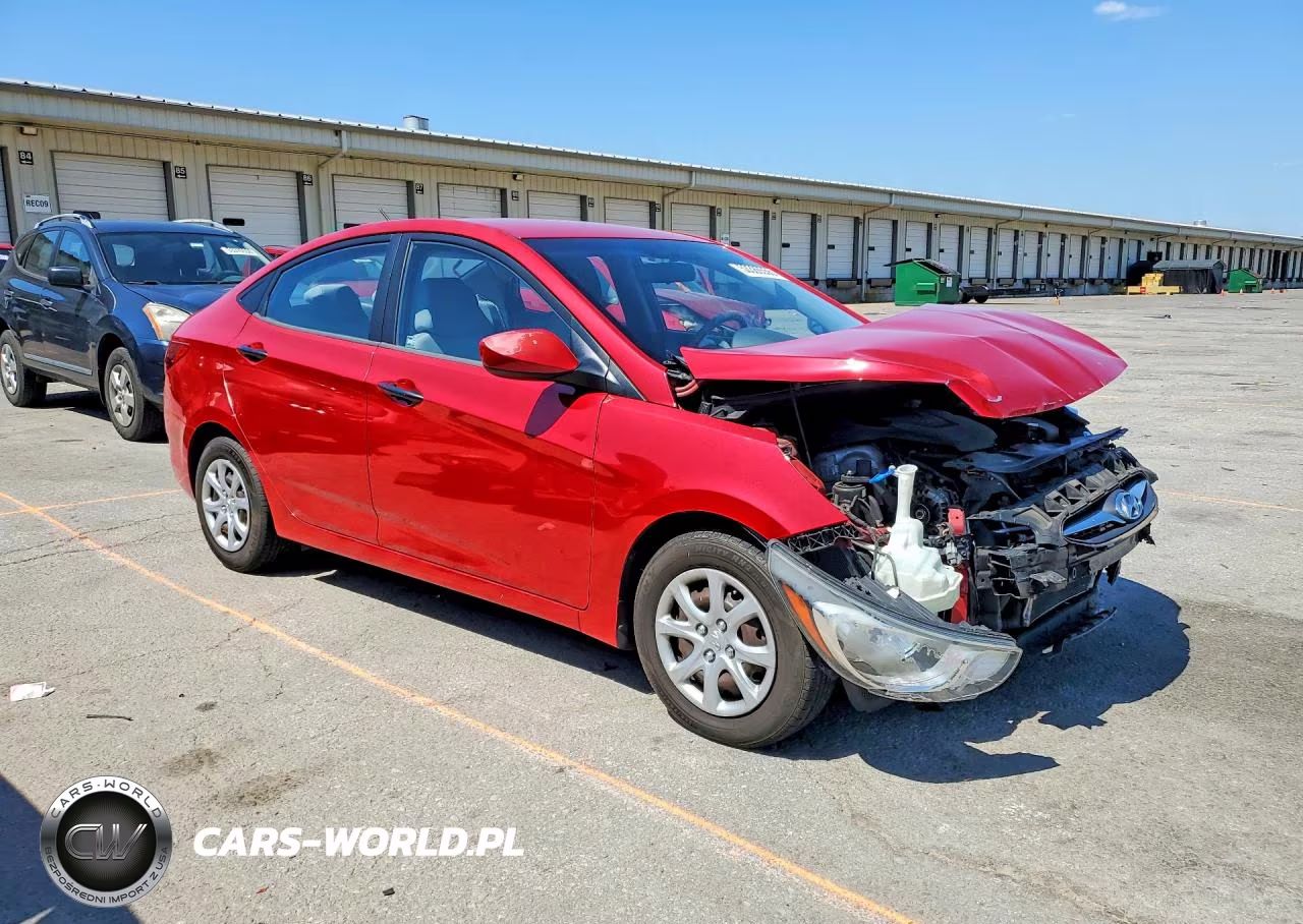 2012 Hyundai Accent Gls VIN:KMHCT4AE1CU072789 - 4