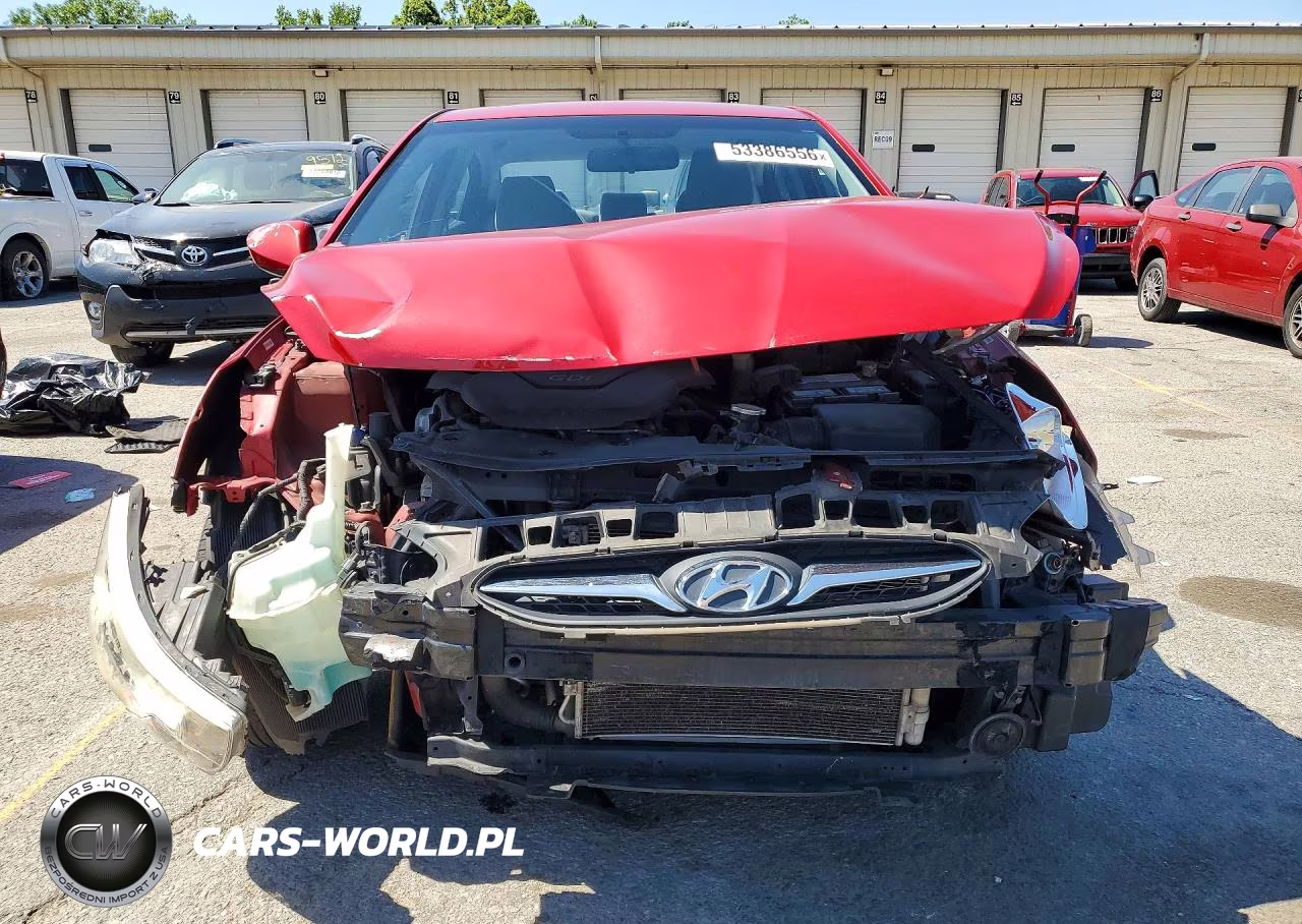 2012 Hyundai Accent Gls VIN:KMHCT4AE1CU072789 - 5