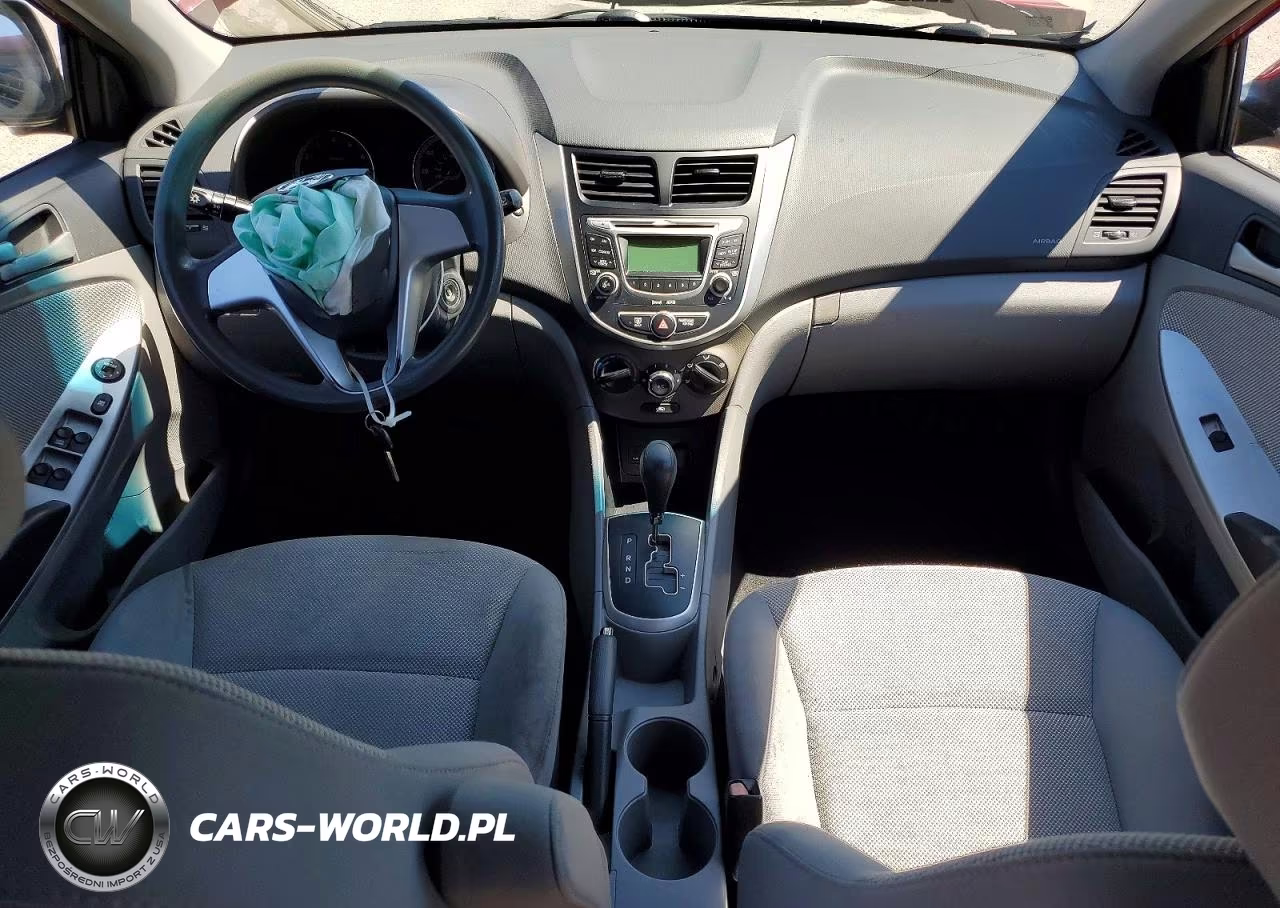 2012 Hyundai Accent Gls VIN:KMHCT4AE1CU072789 - 8