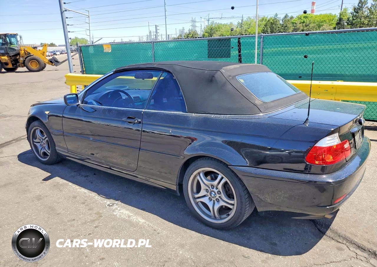 2004 BMW 325 Ci VIN:WBABW33424PL33799 - 2
