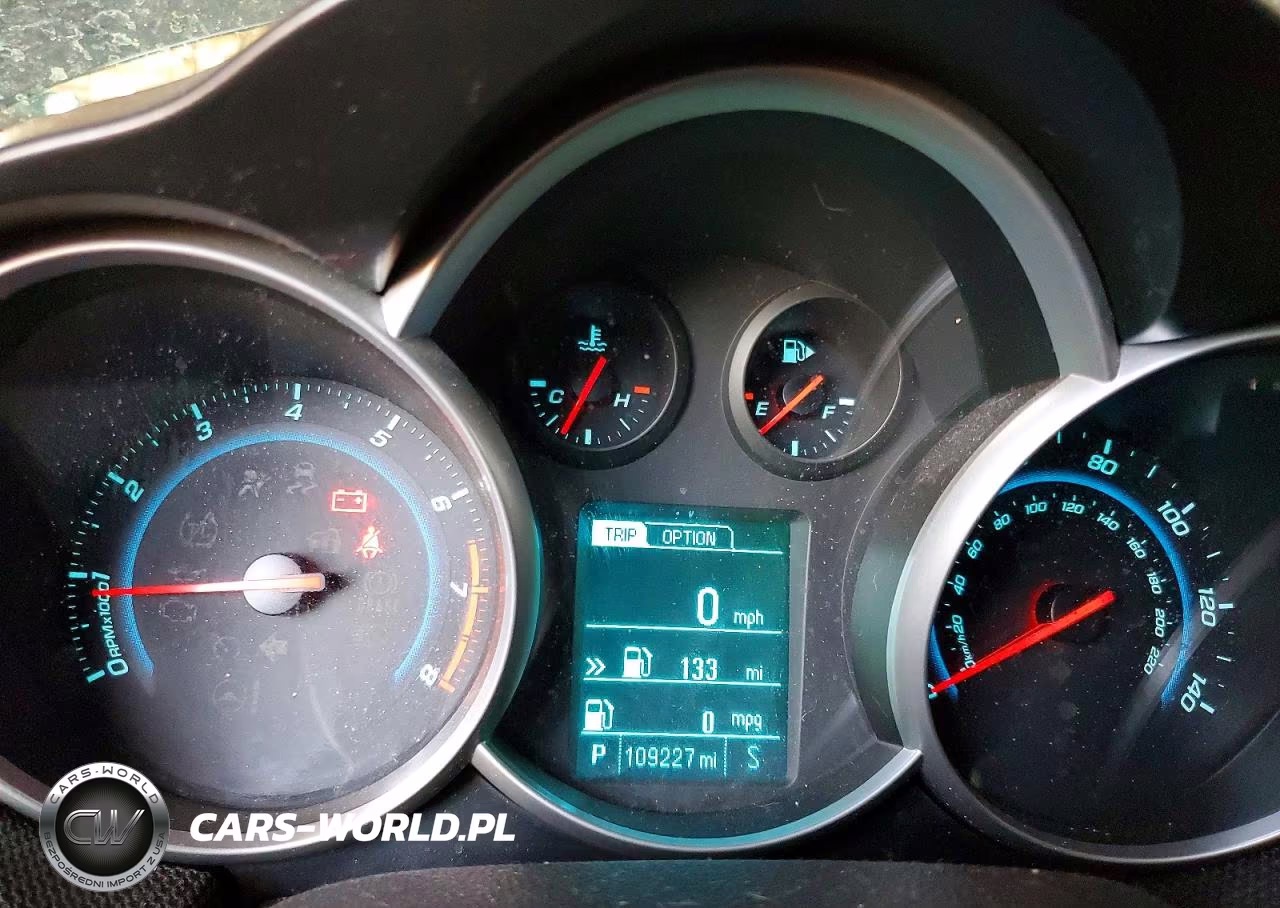 2013 Chevrolet Cruze Lt VIN:1G1PC5SB1D7325165 - 9