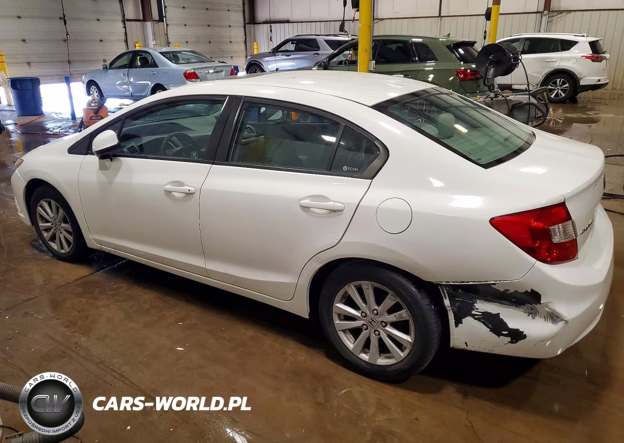 2012 Honda Civic Ex VIN:2HGFB2F80CH308381 - 2