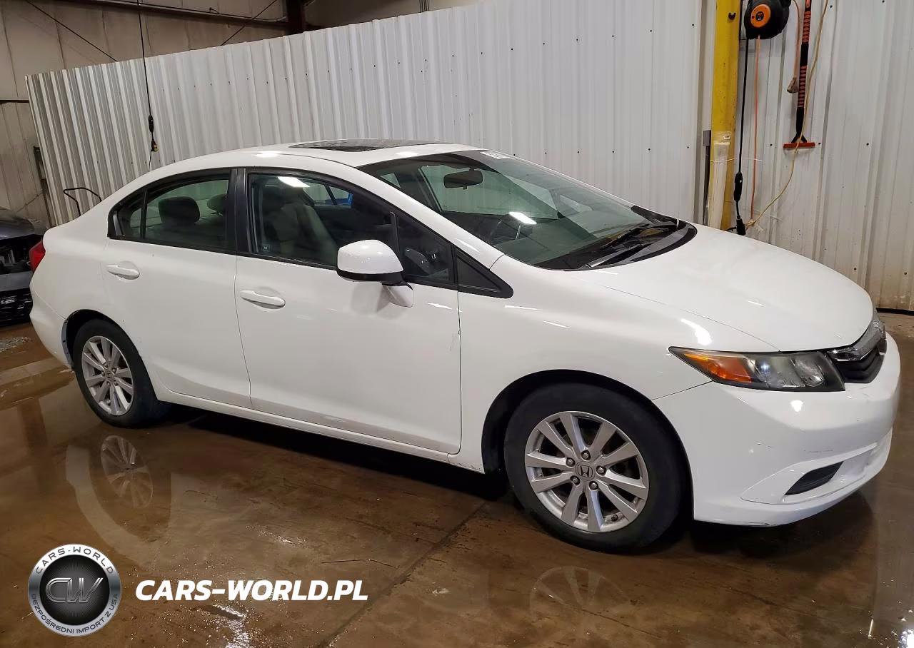 2012 Honda Civic Ex VIN:2HGFB2F80CH308381 - 4