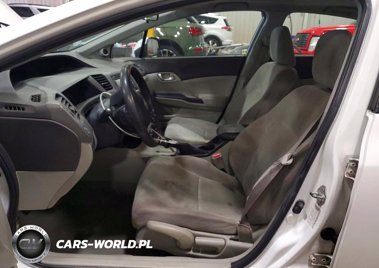 2012 Honda Civic Ex VIN:2HGFB2F80CH308381 - 7