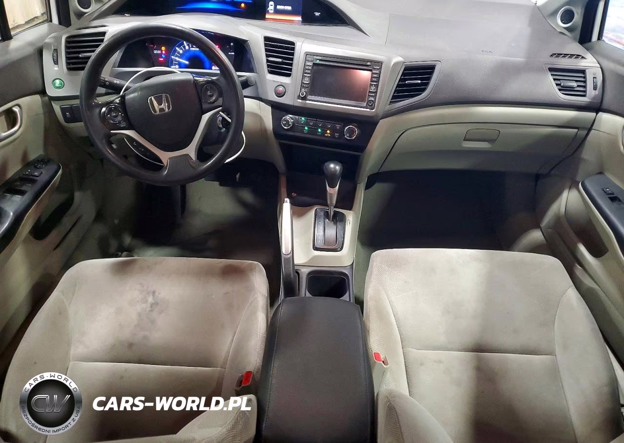 2012 Honda Civic Ex VIN:2HGFB2F80CH308381 - 8