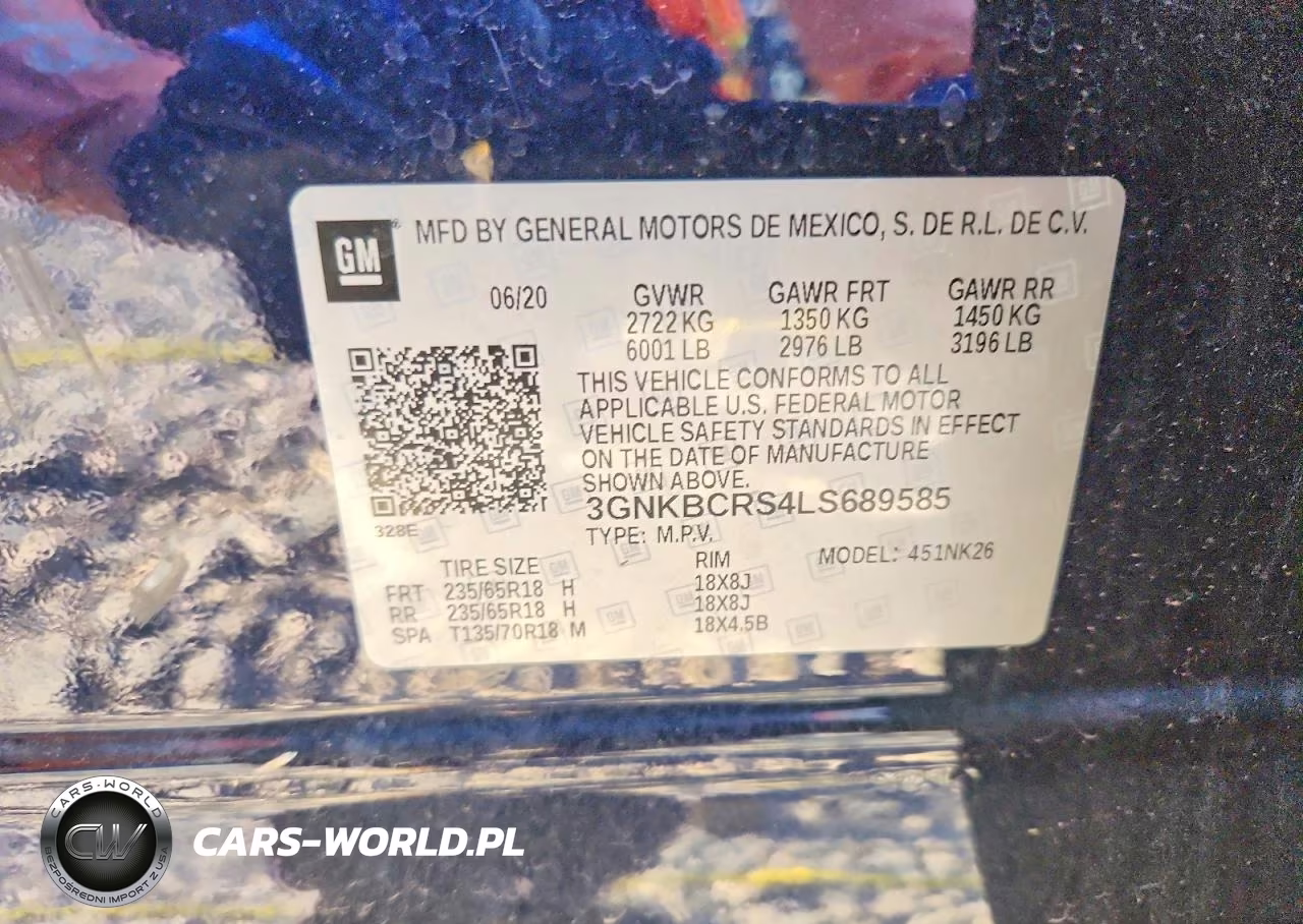 2020 Chevrolet Blazer 2Lt VIN:3GNKBCRS4LS689585 - 13