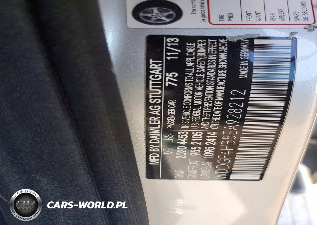 2014 Mercedes-Benz C 250 VIN:WDDGF4HB5EA928212 - 12