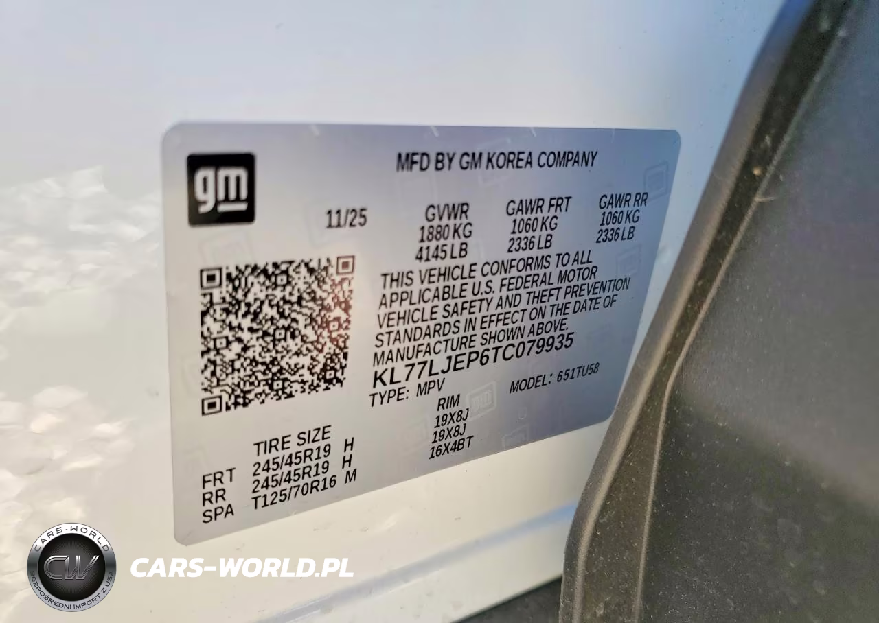 2026 Chevrolet Trax 2Rs VIN:KL77LJEP6TC079935 - 13