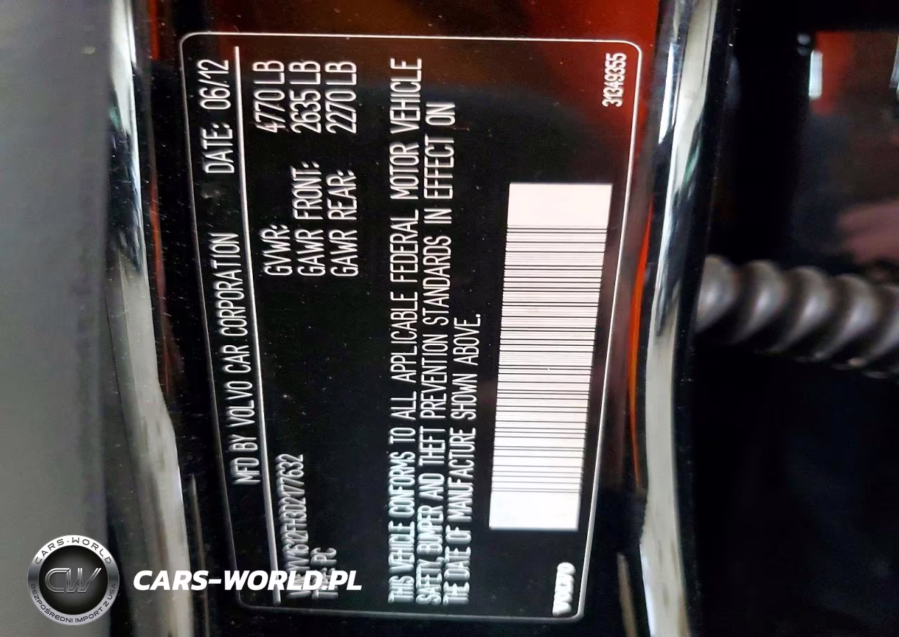 2013 Volvo S60 T5 VIN:YV1612FH3D2177632 - 12