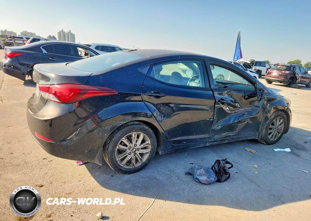 2016 Hyundai Elantra Se VIN:KMHDH4AE1GU544369 - 3