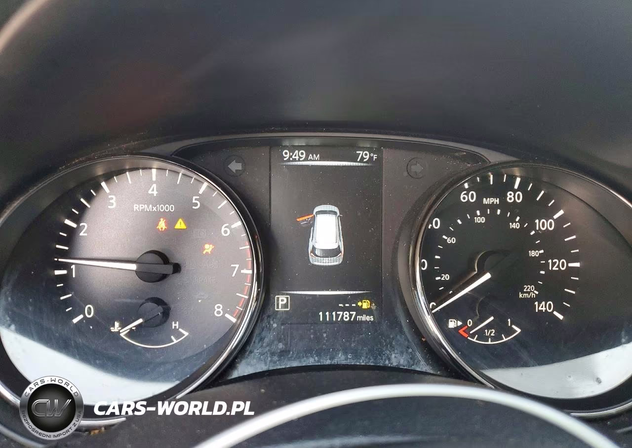 2017 Nissan Rogue Sl VIN:JN8AT2MV7HW003441 - 9