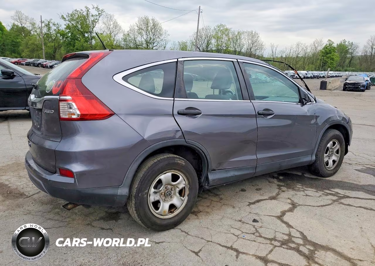 2016 Honda Cr-V Lx VIN:2HKRM4H31GH622976 - 3