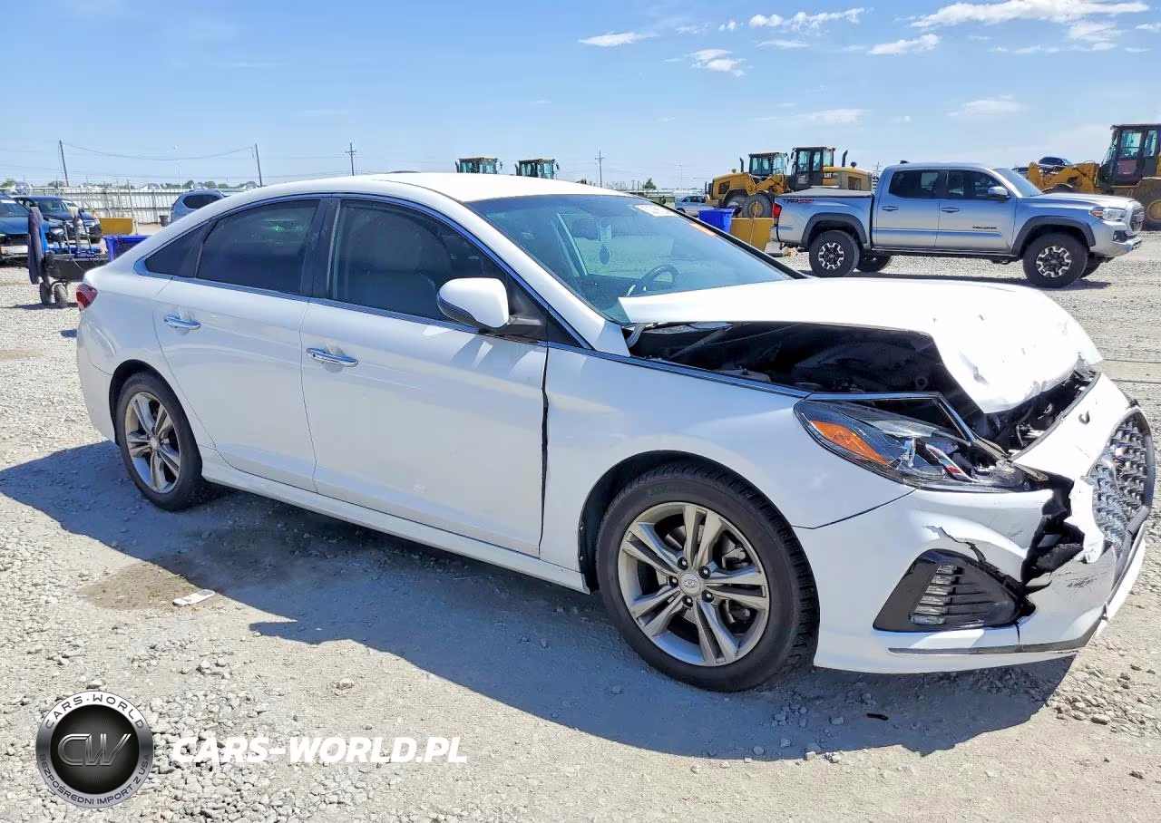 2019 Hyundai Sonata Sel VIN:5NPE34AF7KH816586 - 4