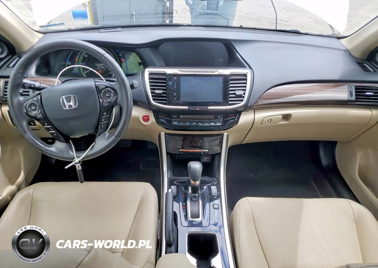 2017 Honda Accord Touring Hybrid VIN:JHMCR6F79HC013378 - 8