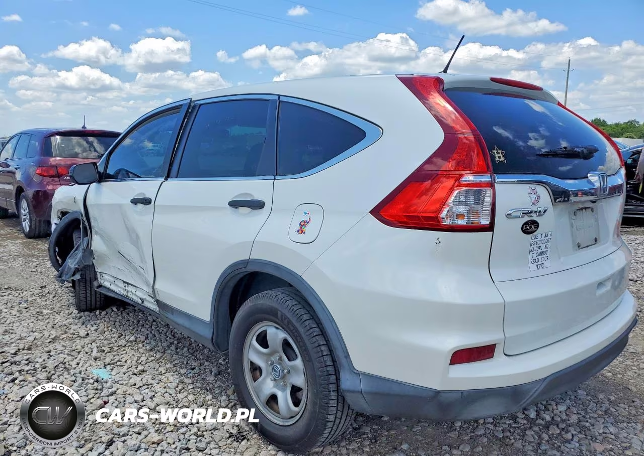 2015 Honda Cr-V Lx VIN:5J6RM3H32FL018948 - 2
