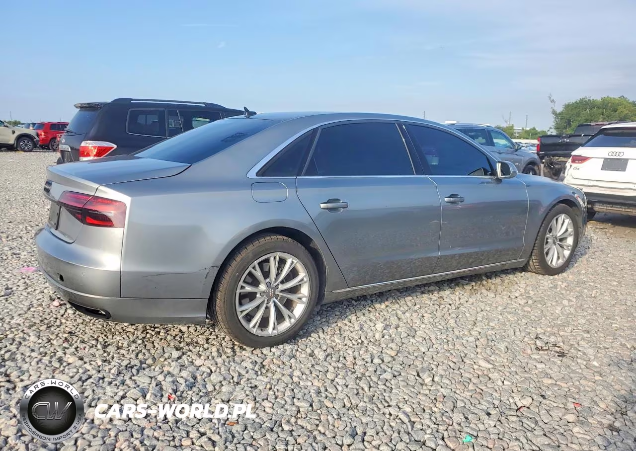 2013 Audi A8 L Quattro VIN:WAURGAFD7DN013224 - 3