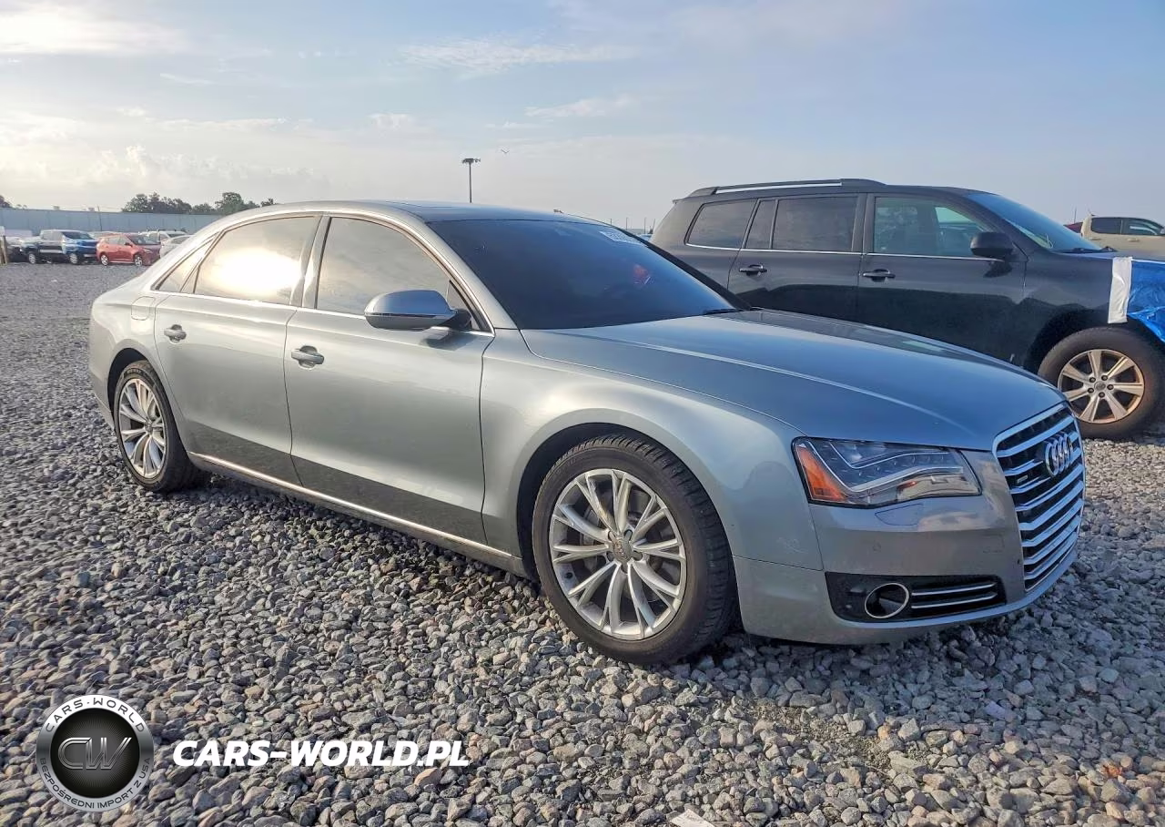 2013 Audi A8 L Quattro VIN:WAURGAFD7DN013224 - 4