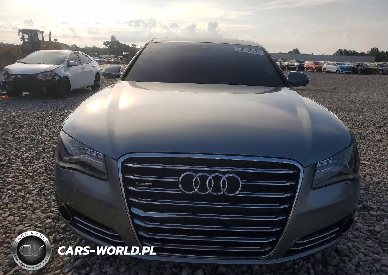 2013 Audi A8 L Quattro VIN:WAURGAFD7DN013224 - 5