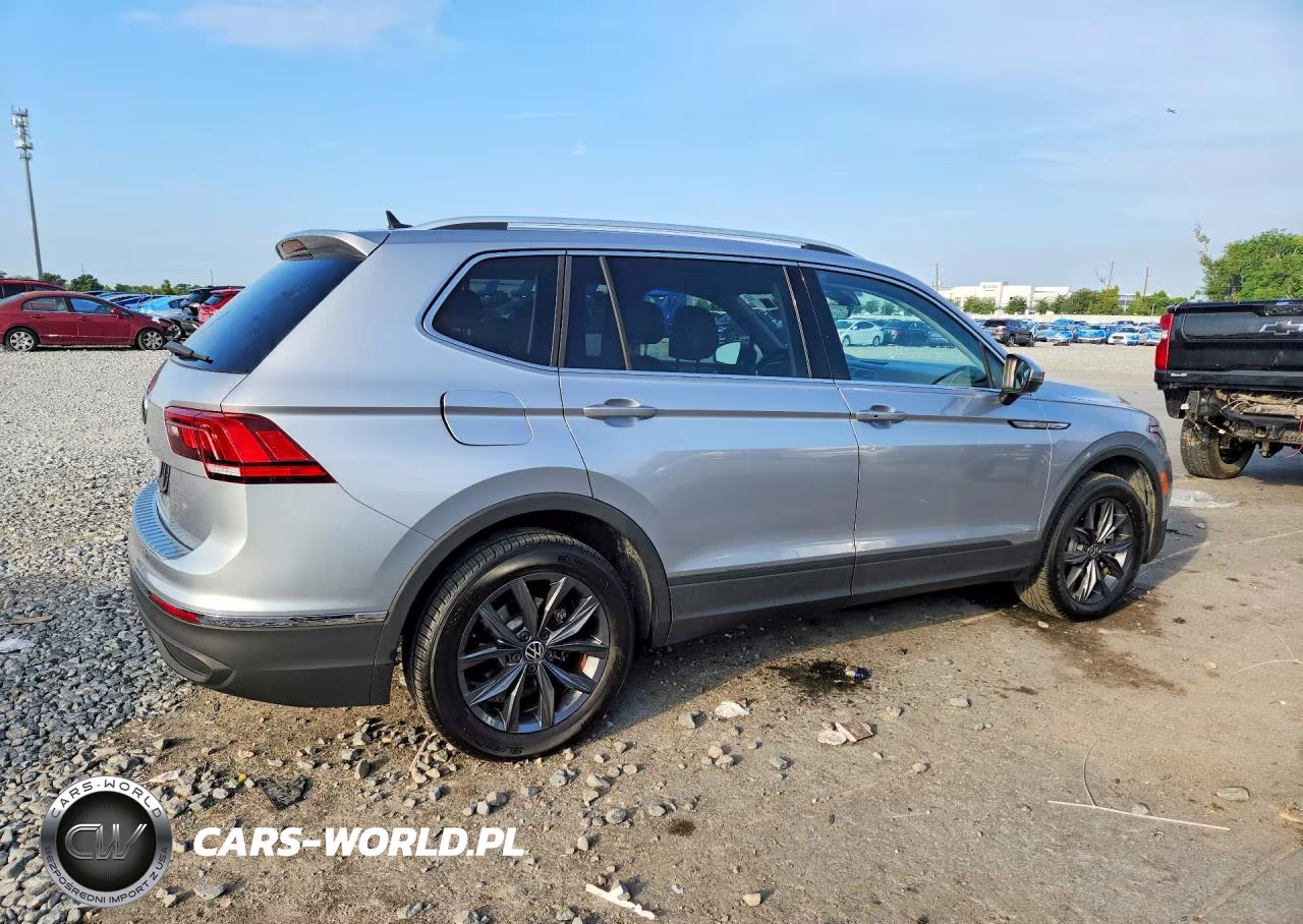 2022 Volkswagen Tiguan Se VIN:3VV3B7AX6NM020092 - 3