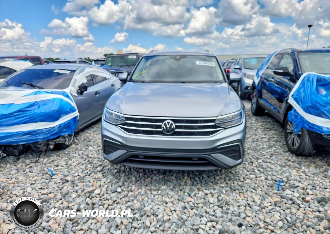 2022 Volkswagen Tiguan Se VIN:3VV3B7AX6NM020092 - 5